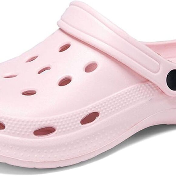 NEW Woman's Breathable Quick Drying Garden Clogs Color Pink Size 6-6.5 Women - Picture 6 of 6